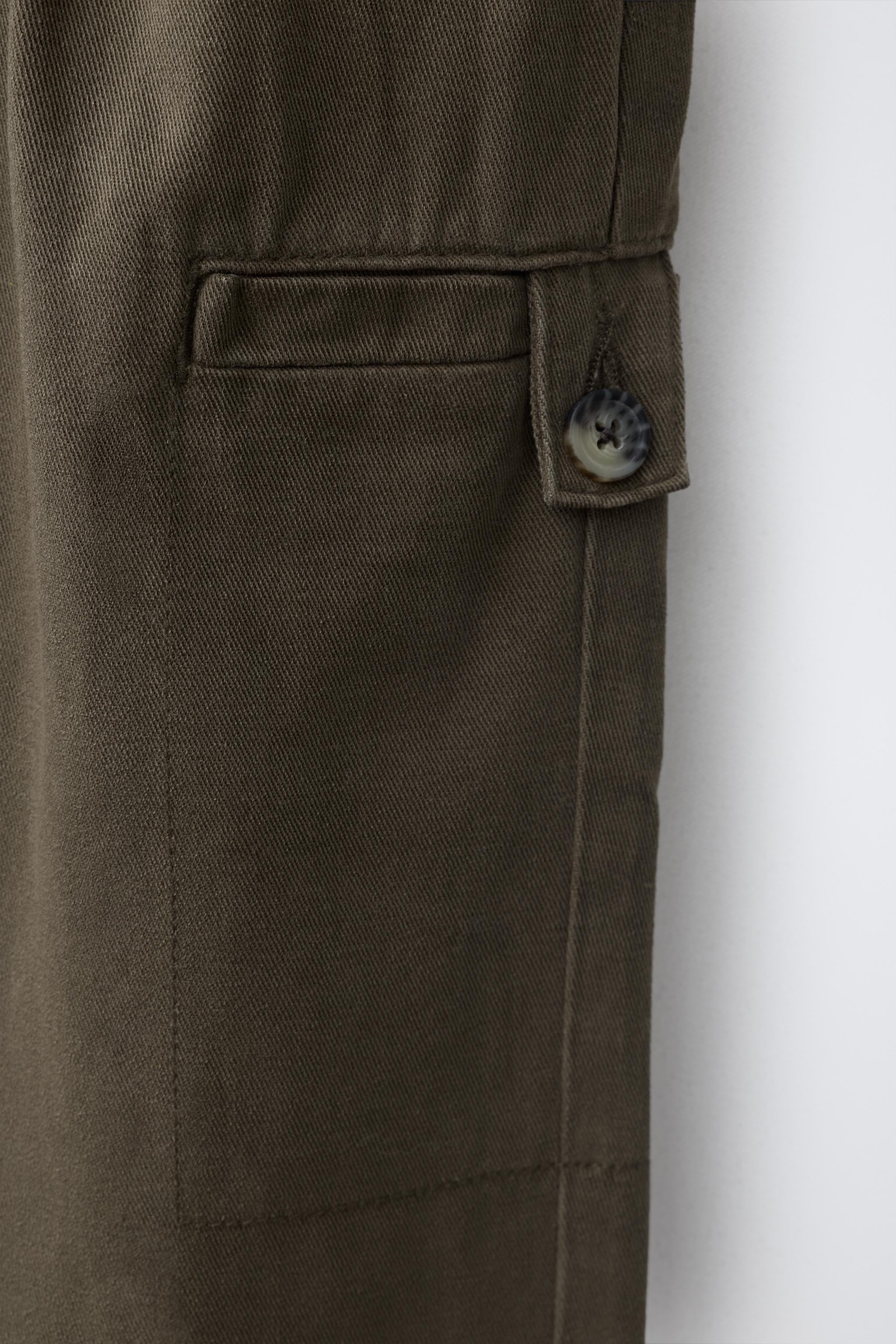 PANTALON CARGO À COUPE DÉCONTRACTÉE